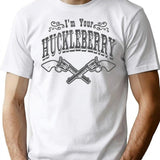 I'm Your Huckleberry (vintage Distressed Look) T-Shirt - White