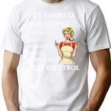I've Cooked For People I Should Have Poisoned Funny Sarcastic T-Shirt - White