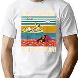 I_m Sorry Rum Ham Vintage T Shirt - White