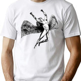 Icarus Original T-Shirt - Retro Graphic Tee for Men & Women - White
