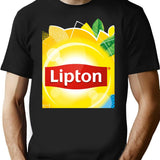 Ice Tea Merch Classic . T-Shirt - Retro Graphic Tee for Men & Women - Black