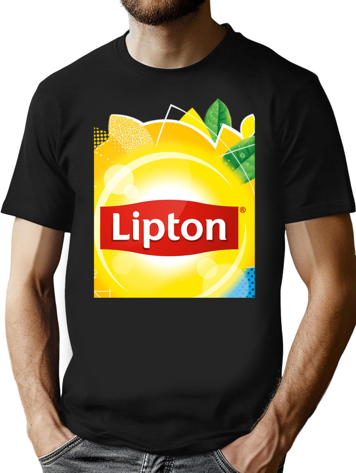 Ice Tea Merch Classic . T-Shirt - Retro Graphic Tee for Men & Women - Black