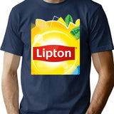 Ice Tea Merch Classic . T-Shirt - Retro Graphic Tee for Men & Women - Navy