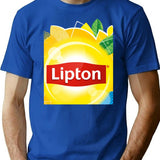 Ice Tea Merch Classic . T-Shirt - Retro Graphic Tee for Men & Women - Blue