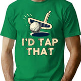 Id Tap That T-Shirt - Retro Graphic Tee for Men & Women - Green
