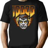 Iddqd - God Mode T-Shirt - Retro Graphic Tee for Men & Women - Black