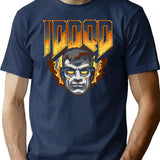 Iddqd - God Mode T-Shirt - Retro Graphic Tee for Men & Women - Navy