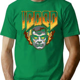 Iddqd - God Mode T-Shirt - Retro Graphic Tee for Men & Women - Green