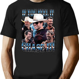 If You Feel It Chase It Funny T-Shirt - Black