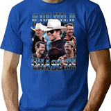 If You Feel It Chase It Funny T-Shirt - Blue