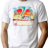 If You Feel It Chase It Vintage Design T-Shirt - White