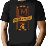 Im A Certified Glizzy Guzzling Gladiator - Vintage Style T-Shirt - Black