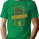 Im A Certified Glizzy Guzzling Gladiator - Vintage Style T-Shirt - Green
