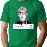 Im Not A Robot Sleeper Captcha Log In T-Shirt for Men & Women, T-Shirts Graphic Tee - Green