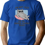 Im Not Lazy Im On Energy- Saving Mode T-Shirt - Blue