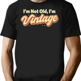 Im Vintage T-Shirt - Retro Graphic Casual Tee - Black