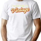 Im Vintage T-Shirt - Retro Graphic Casual Tee - White