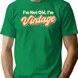 Im Vintage T-Shirt - Retro Graphic Casual Tee - Green