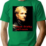 Image Layne Staley Classic Essentiel T-Shirt - Retro Graphic Tee for Men & Women - Green