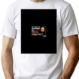 In Case Of Accident My Blood Type Is Single Malt T-Shirt - White
