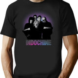 Indochine T-Shirt - Retro Graphic Tee for Men & Women - Black