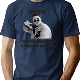 Informer 90s Rap Retro Vintage Shirt T-Shirt - Navy