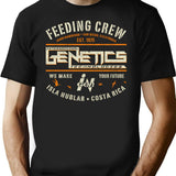 Ingen Feeding Crew Dks Worn T-Shirt for Men & Women, T-Shirts Graphic Tee - Black