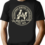 Ingen Original Logo 1975 Worn T-Shirt for Men & Women, T-Shirts Graphic Tee - Black