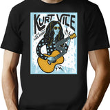 Interest Delicate Music Seniority Exciting Wesijine-kurt-vile-menawi Awesome For Music Fans T-Shirt - Black