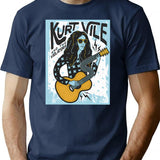 Interest Delicate Music Seniority Exciting Wesijine-kurt-vile-menawi Awesome For Music Fans T-Shirt - Navy