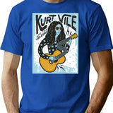 Interest Delicate Music Seniority Exciting Wesijine-kurt-vile-menawi Awesome For Music Fans T-Shirt - Blue
