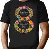 Internati0nal Women's Day 8 Marich 2021 For Women T-Shirt - Black