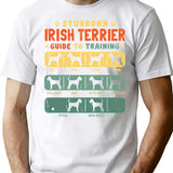 Irish Terrier Funny Guide To Traning T-Shirt - White