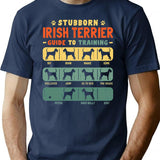 Irish Terrier Funny Guide To Traning T-Shirt - Navy