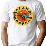 Island Hoppers Magnum Pi T-Shirt for Men & Women, T-Shirts Graphic Tee - White