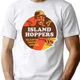 Island Hoppers With Tc T-Shirt for Men & Women, T-Shirts Graphic Tee - White