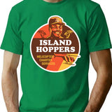 Island Hoppers With Tc T-Shirt for Men & Women, T-Shirts Graphic Tee - Green