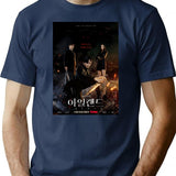 Island Kdrama T-Shirt for Men & Women, T-Shirts Graphic Tee - Navy