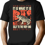 It Is What It Is Frog T-Shirt - Black