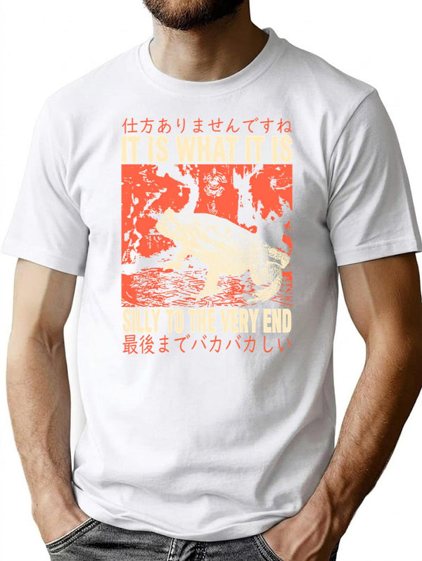 It Is What It Is Frog T-Shirt - White