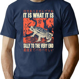 It Is What It Is Frog T-Shirt - Navy