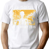 It Is What It Is Skeleton T-Shirt - White