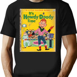 It S Howdy Doody Time Gifts For Fans For Men And Women Gift Valentine's Day T-Shirt - Black