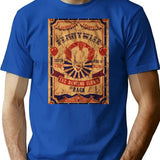 It The Clown Poster T-Shirt for Men & Women, T-Shirts Graphic Tee - Blue