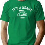 It's A Beaut Clark Christmas Vacation Vintage Griswold Christmas Funny Clark Griswold T-Shirt - Green