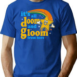 It'S All Doom And Gloom From Here T-Shirt for Men & Women, T-Shirts Graphic Tee - Blue