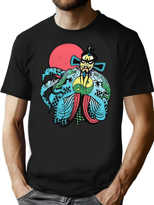 It'S All In The Reflexes Worn T-Shirt for Men & Women, T-Shirts Graphic Tee - Black