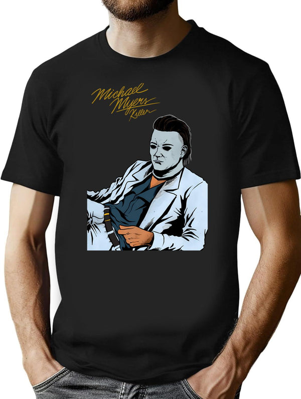 It'S Just A Killer T-Shirt for Men & Women, T-Shirts Graphic Tee - Black