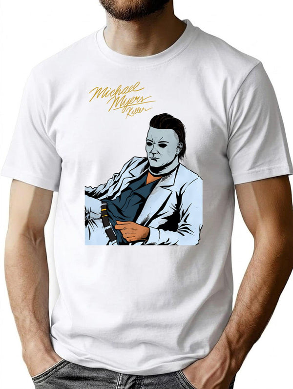 It'S Just A Killer T-Shirt for Men & Women, T-Shirts Graphic Tee - White