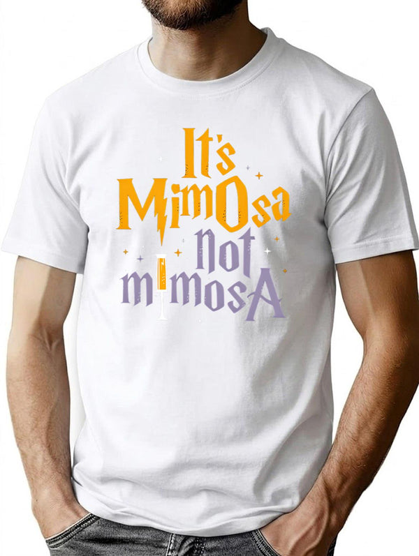 It's Mimosa Not Winemosa Funny Gift T-Shirt - White